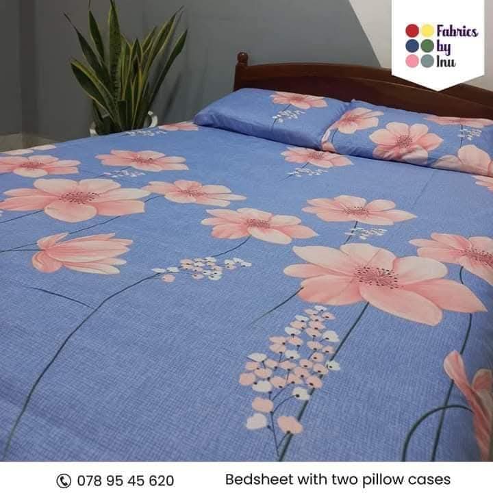 Pastel Petals Botanical BedSheet Set