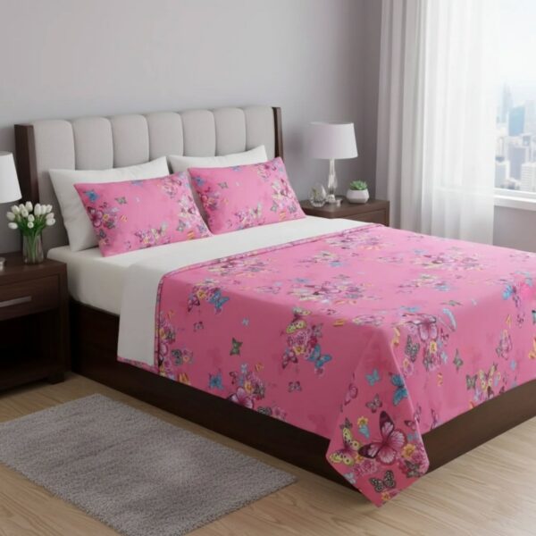 7 Enchanted Garden Butterfly Bedsheet Set