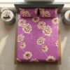 The Royal Amethyst Peony Garden Luxury Fitted Sheet Set