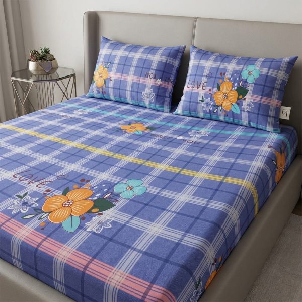 The Country Charm Collection Plaid Floral Accents Bedding Set