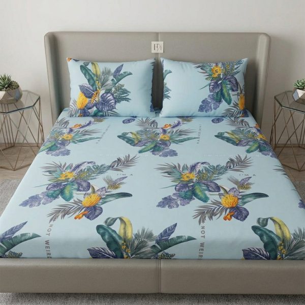 The Island Breeze Collection Botanical Fern Motif Bedding Set