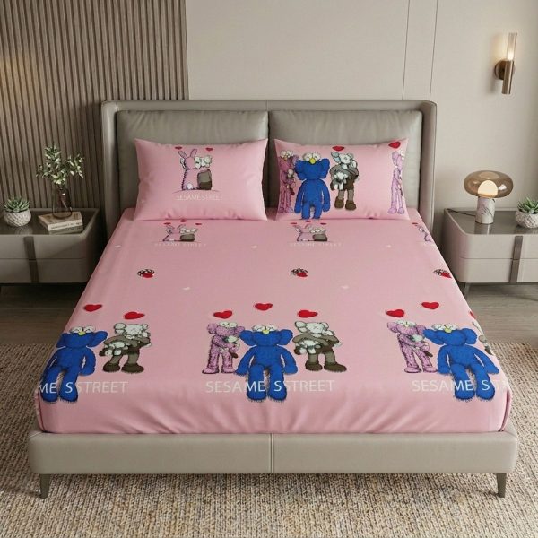 The Urban Pop Art Collection Streetwear Bear Accents Bedding Set