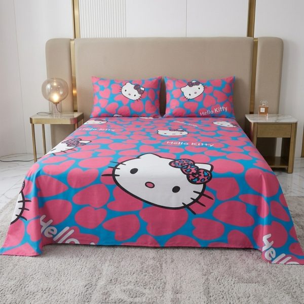 Blue & Pink Hello Kitty Dream Sheets Blue & Pink Hello Kitty Dream Sheets