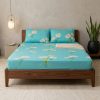 The Fresh Turquoise Daisy Dream Bedsheet Set The Fresh Turquoise Daisy Dream Bedsheet Set